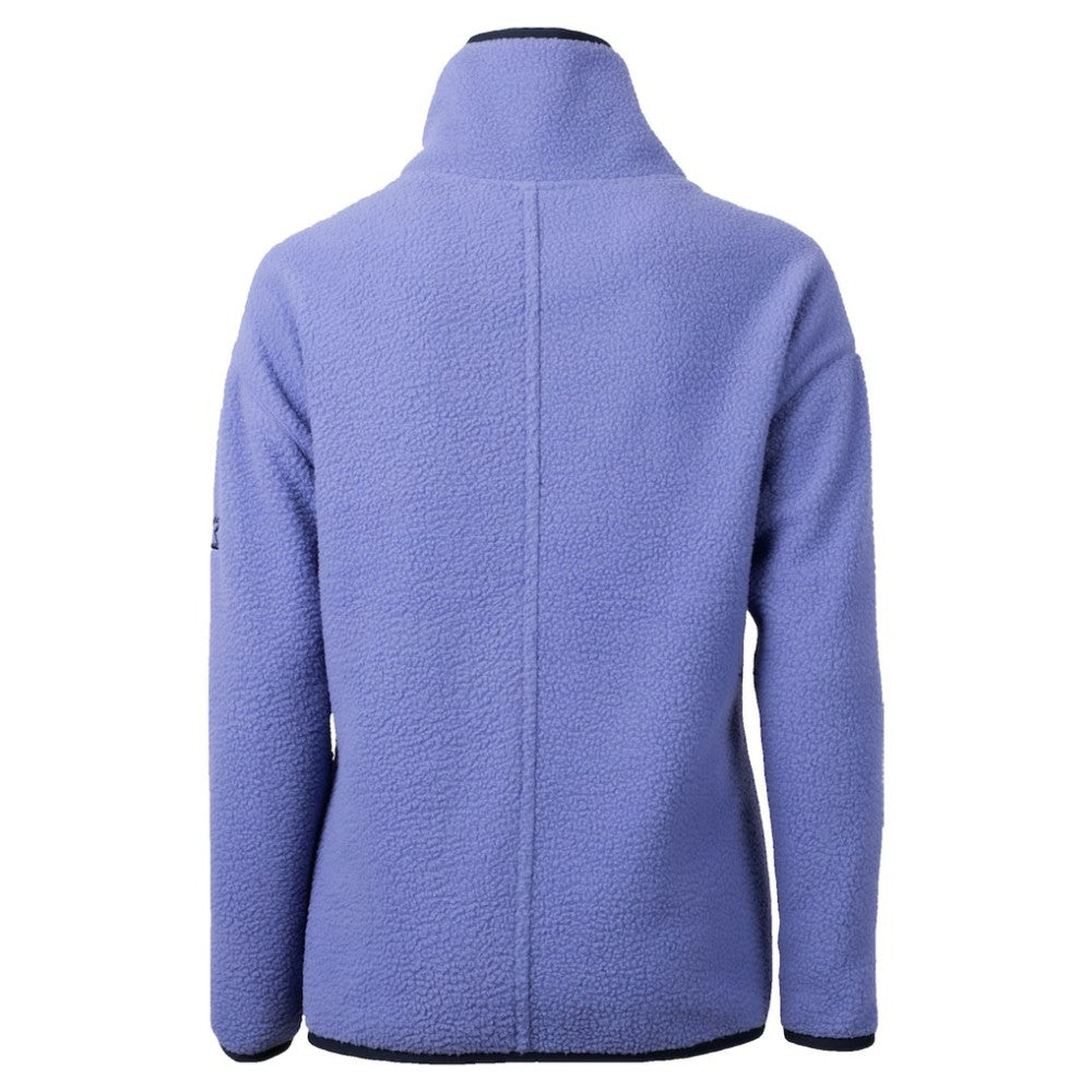 Los Angeles Dodgers Cutter & Buck Women's Cascade Eco Fleece Half-Zip Jacket - Lavender Jackets