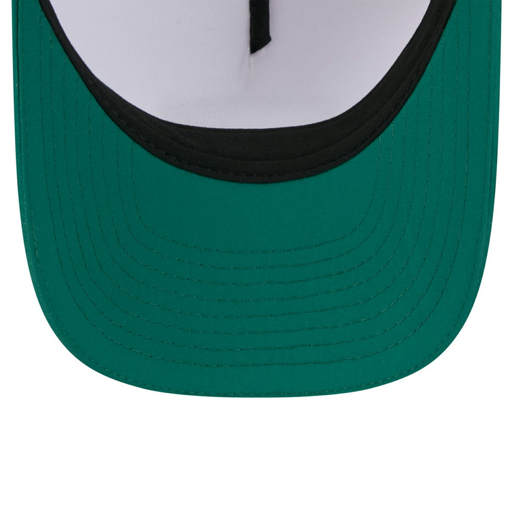 New York Jets New Era Youth 2025 NFL Training Camp A-Frame 9FORTY Adjustable Hat White/Green
