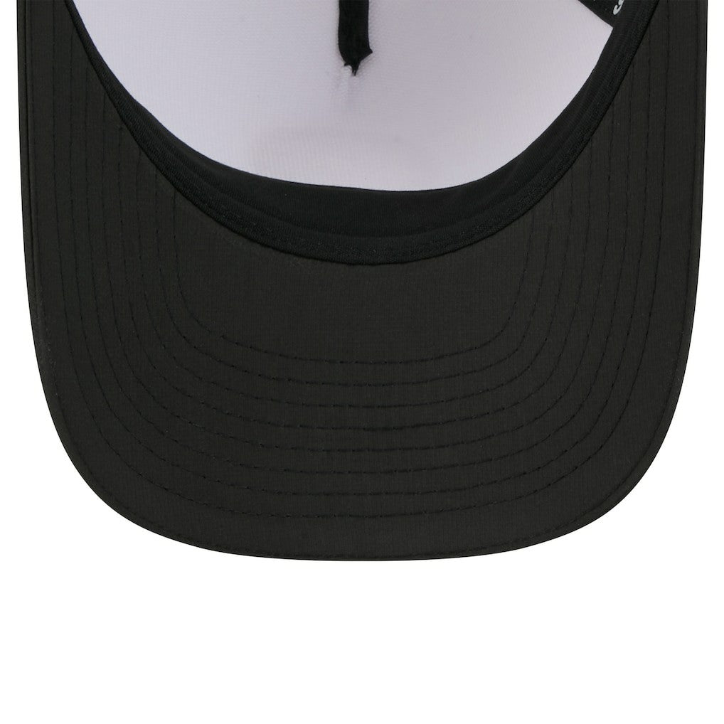 Pittsburgh Steelers New Era Youth 2025 NFL Training Camp A-Frame 9FORTY Adjustable Hat White/Black