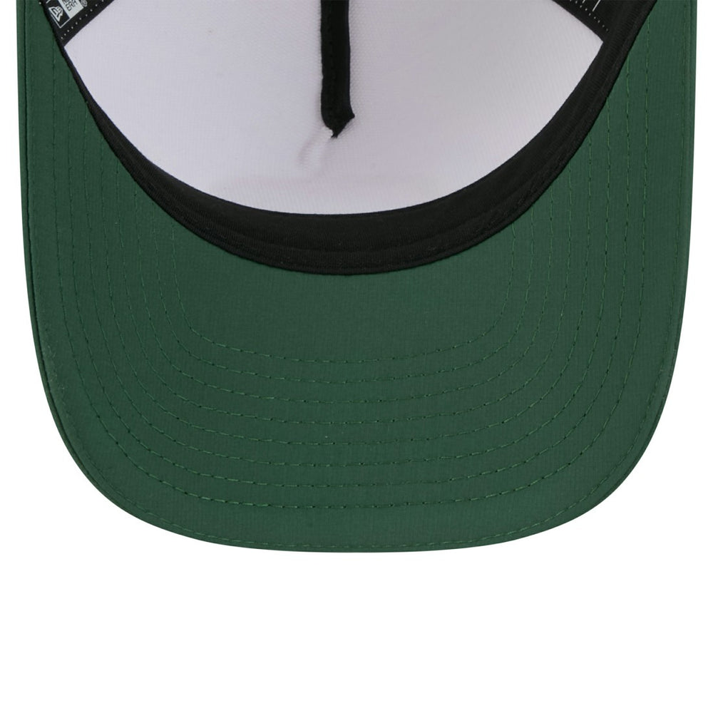 Green Bay Packers New Era Youth 2025 NFL Training Camp A-Frame 9FORTY Adjustable Hat White/Green