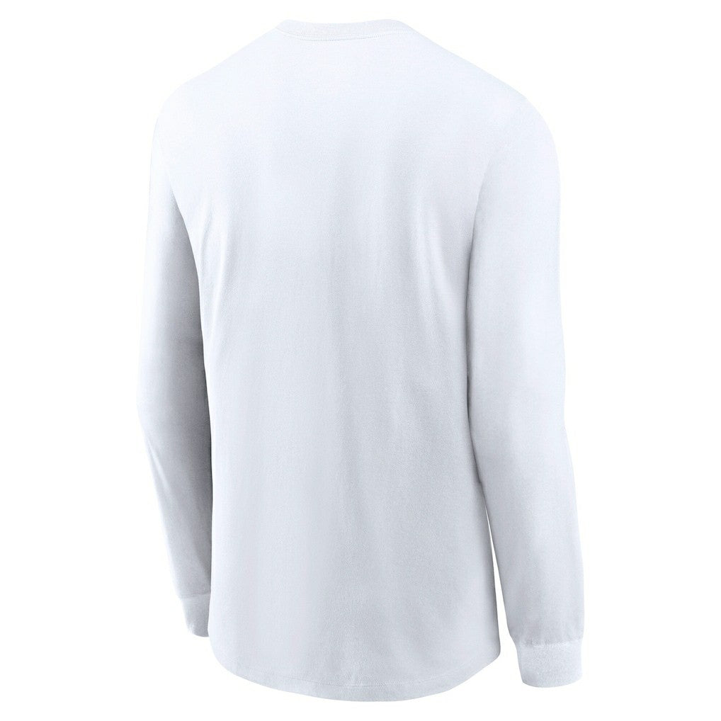Kansas City Chiefs 2024 AFC West Division Champions Locker Room Trophy Collection Long Sleeve T-Shirt White