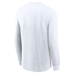 Kansas City Chiefs 2024 AFC West Division Champions Locker Room Trophy Collection Long Sleeve T-Shirt White