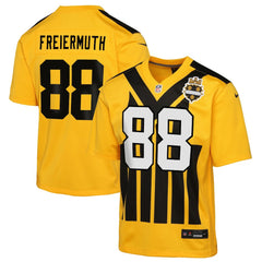 Pat Freiermuth Pittsburgh Steelers Youth Alternate 1933 Throwback Game Jersey Gold
