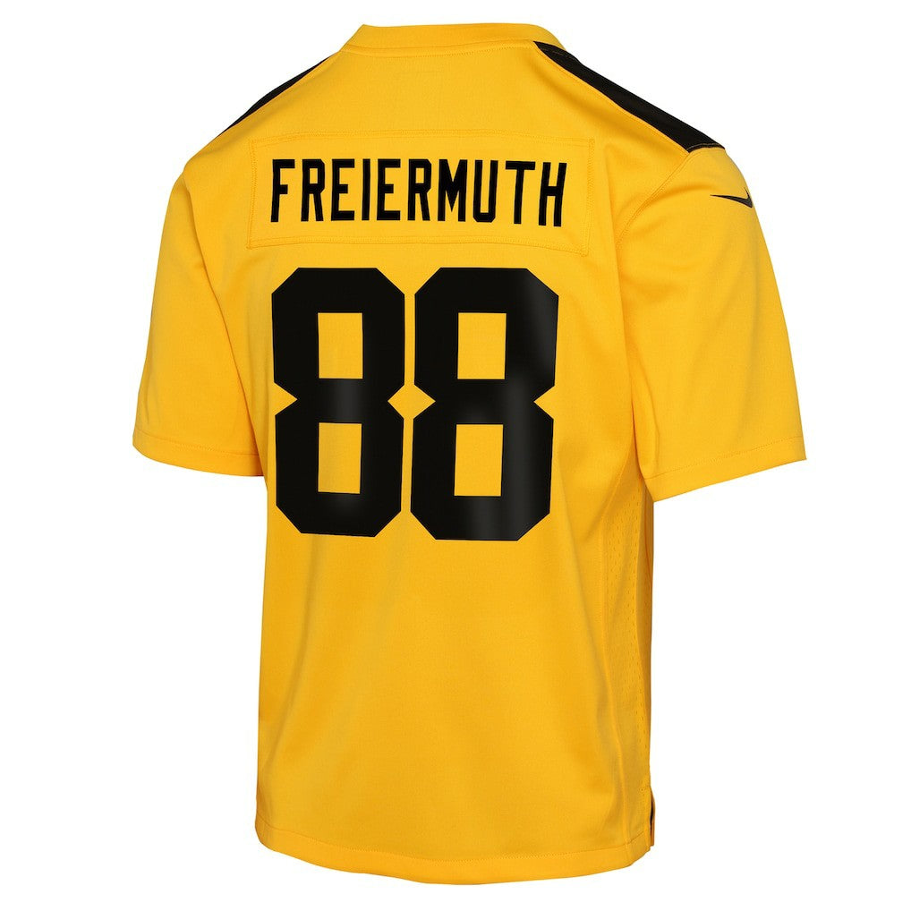Pat Freiermuth Pittsburgh Steelers Youth Alternate 1933 Throwback Game Jersey Gold