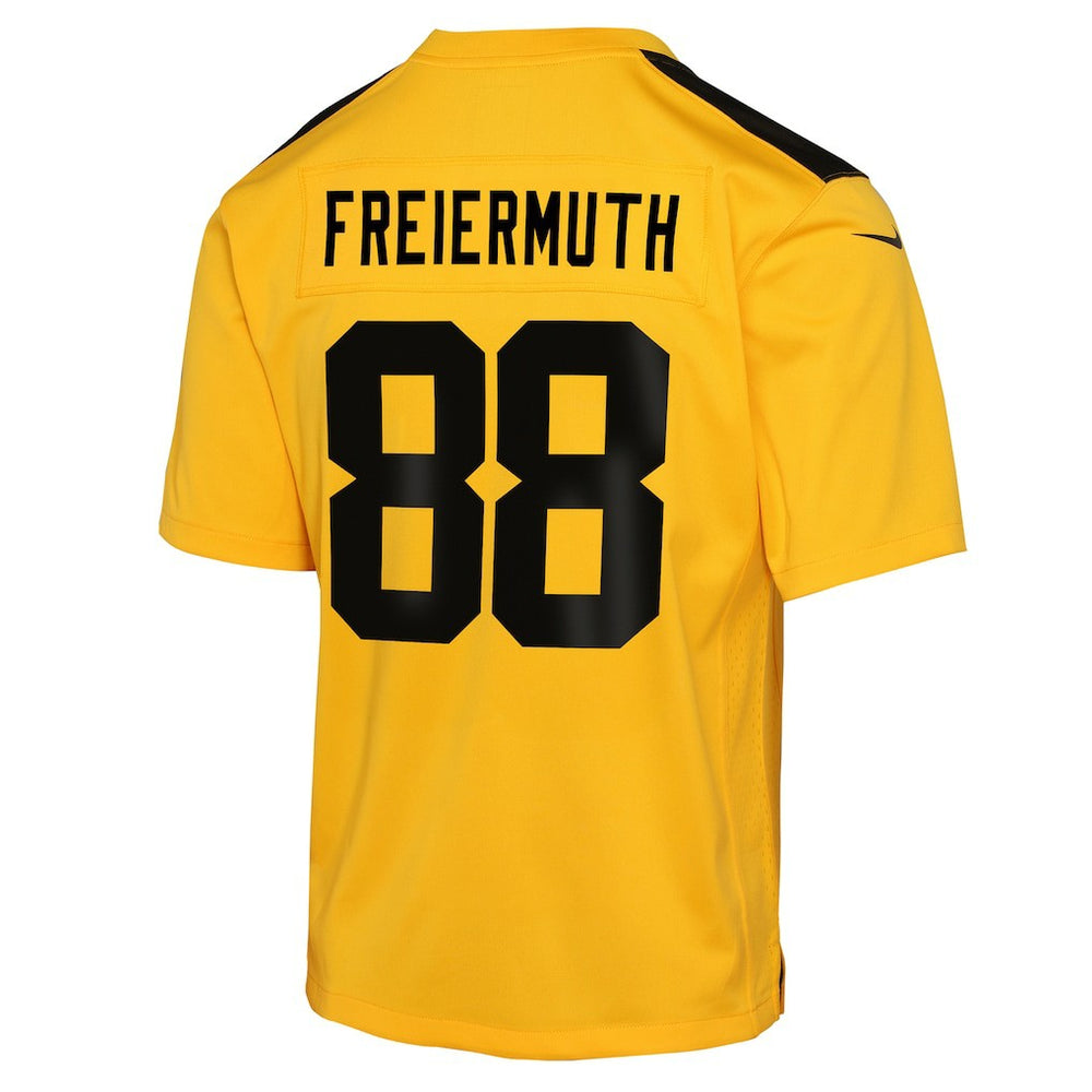 Pat Freiermuth Pittsburgh Steelers Youth Alternate 1933 Throwback Game Jersey Gold