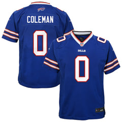Keon Coleman Buffalo Bills Youth Team Game Jersey Royal