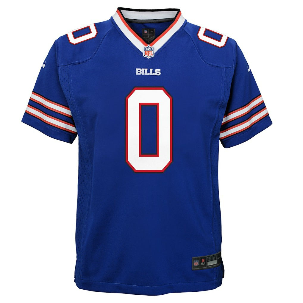 Keon Coleman Buffalo Bills Youth Team Game Jersey Royal