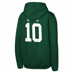 Jordan Love Green Bay Packers Outerstuff Mainliner Player Name & Number Hoodie Green
