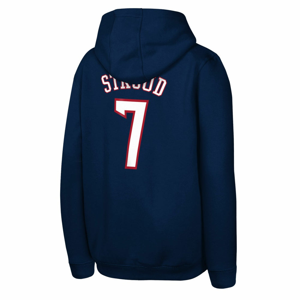 C.J. Stroud Houston Texans Outerstuff Mainliner Player Name & Number Hoodie Navy