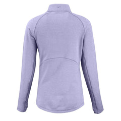 Buffalo Bills Cutter & Buck Women's Peshastin Eco Fleece Recycled Half-Zip Top Purple