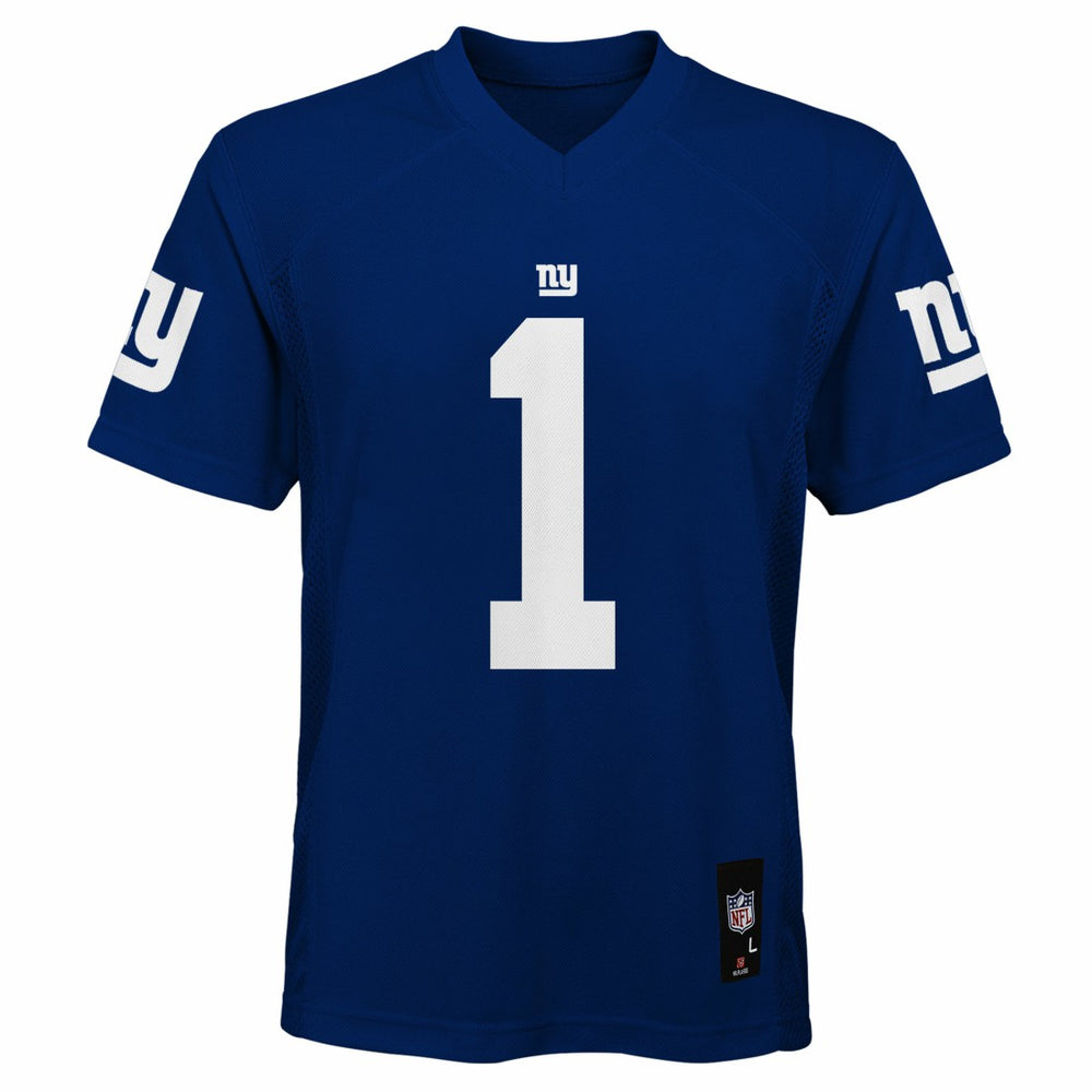 Malik Nabers New York Giants Outerstuff Preschool Replica Player Jersey Royal