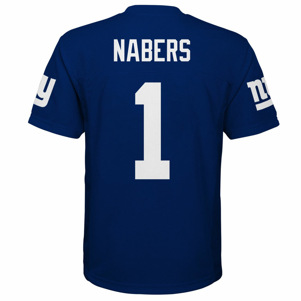 Malik Nabers New York Giants Outerstuff Preschool Replica Player Jersey Royal