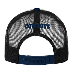 Dallas Cowboys Outerstuff Youth Essentials Trucker Adjustable Hat White