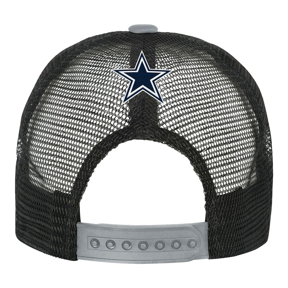Dallas Cowboys Outerstuff Modern Fan Trucker Adjustable Hat White/Navy