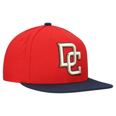 Washington Nationals Mitchell & Ness Cooperstown Collection Basic Flip Snapback Hat - Red Hats