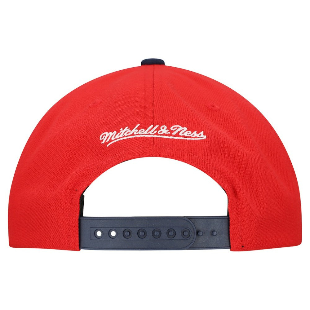 Washington Nationals Mitchell & Ness Cooperstown Collection Basic Flip Snapback Hat - Red Hats