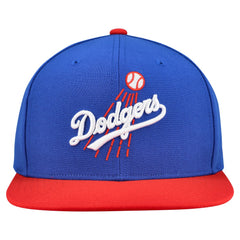 Los Angeles Dodgers Mitchell & Ness Cooperstown Collection Basic Flip Snapback Hat - Royal Hats