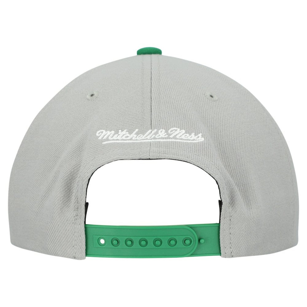 Athletics Mitchell & Ness Cooperstown Collection Basic Flip Snapback Hat - Gray Hats