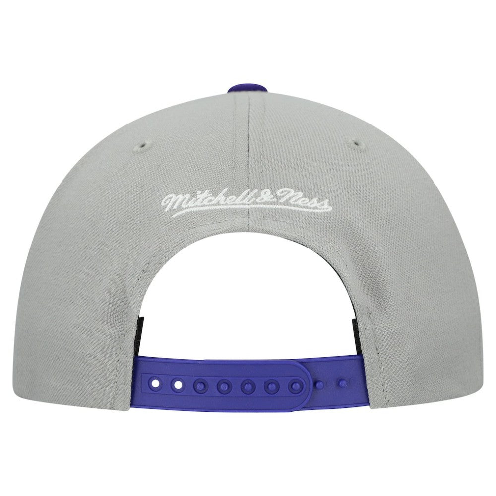 Tampa Bay Rays Mitchell & Ness Cooperstown Collection Basic Flip Snapback Hat - Gray Hats