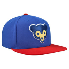 Chicago Cubs Mitchell & Ness Cooperstown Collection Basic Flip Snapback Hat - Royal Hats