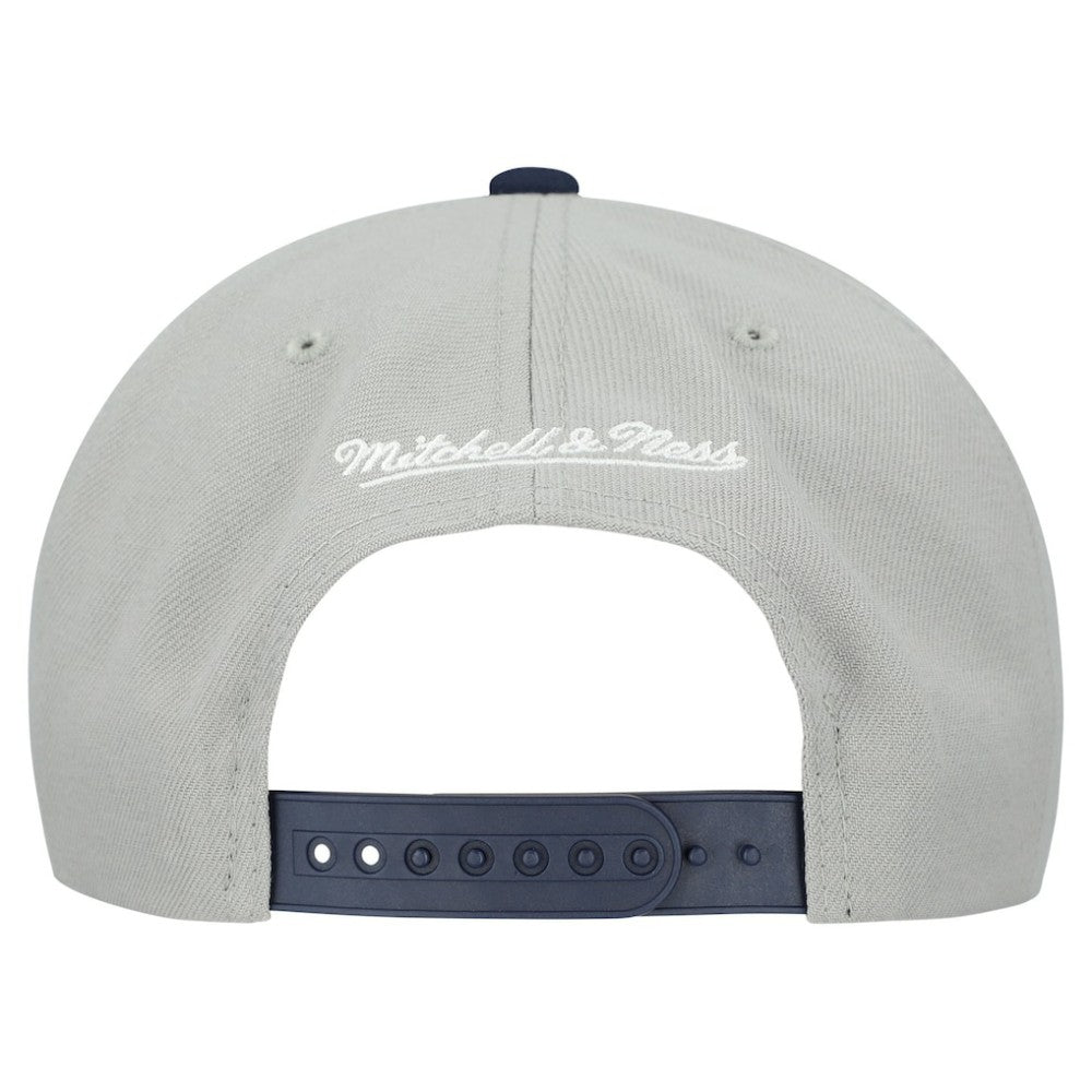 Atlanta Braves Mitchell & Ness Basic Flip Snapback Hat - Gray Hats