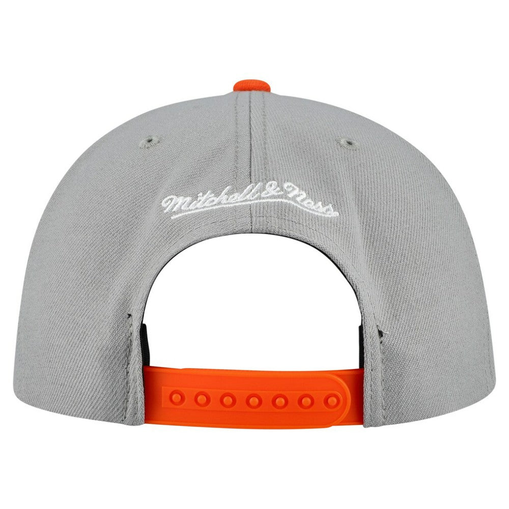Detroit Tigers Mitchell & Ness Basic Flip Snapback Hat - Gray Hats