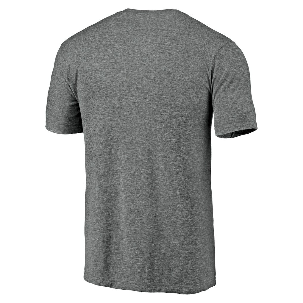 Las Vegas Raiders Square Off Tri-Blend T-Shirt Heather Gray