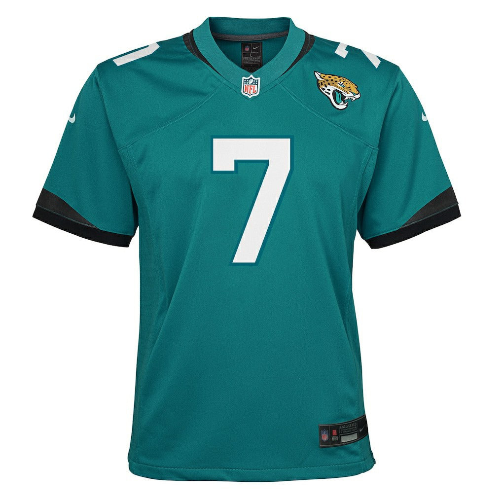 Brian Thomas Jr. Jacksonville Jaguars Youth Team Game Jersey Teal