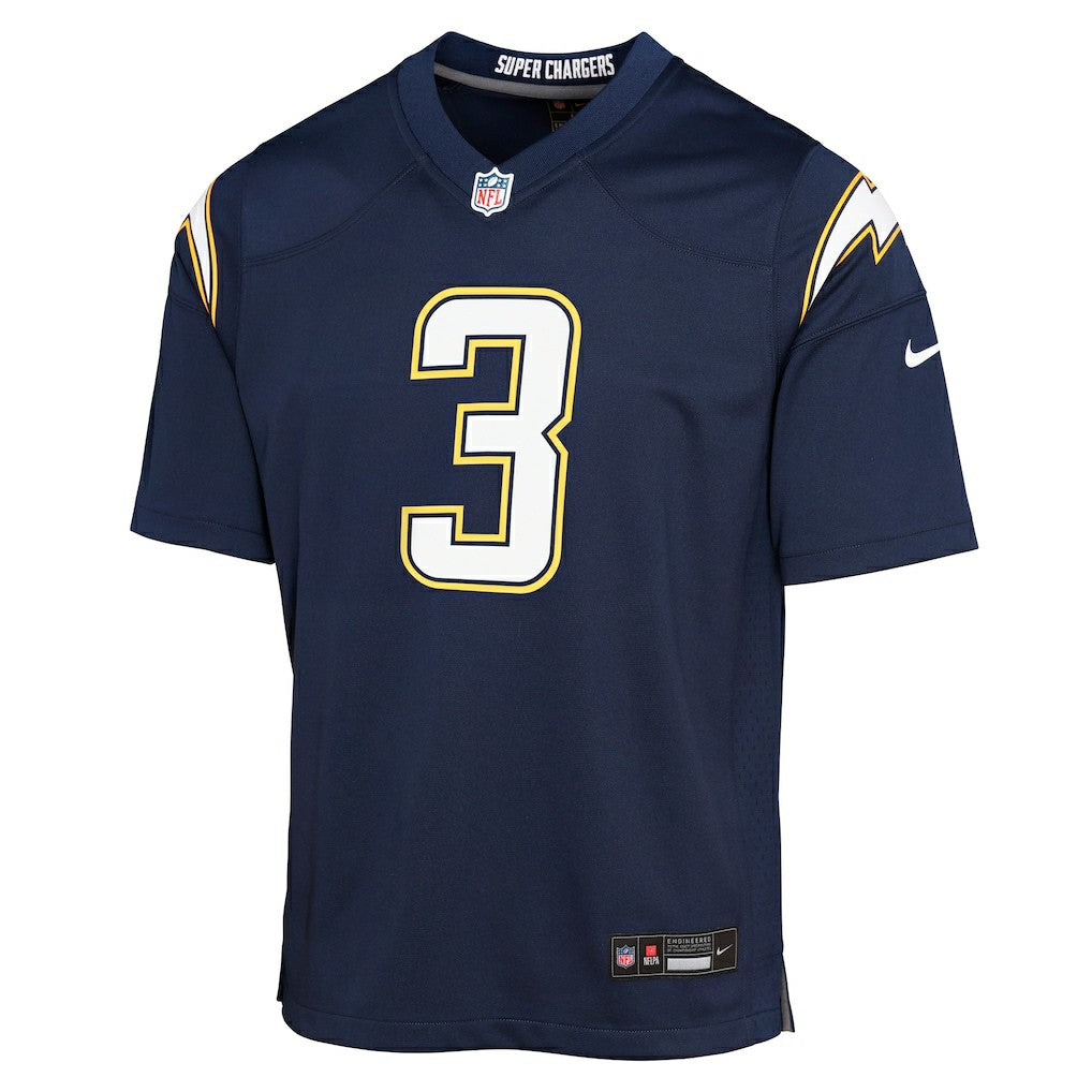 Derwin James Jr. Los Angeles Chargers Youth Alternate Super Chargers Game Player Jersey Navy