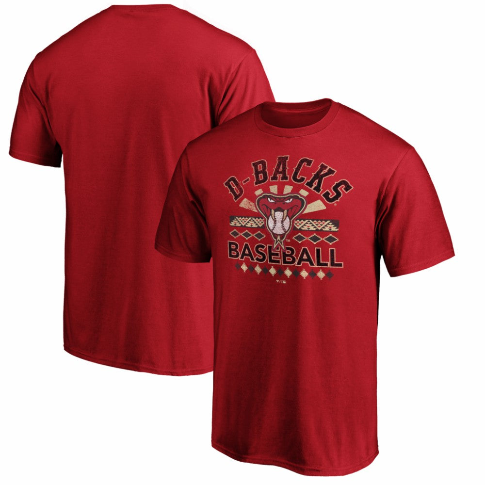 Arizona Diamondbacks Team Adrenaline T-Shirt - Red T-shirts