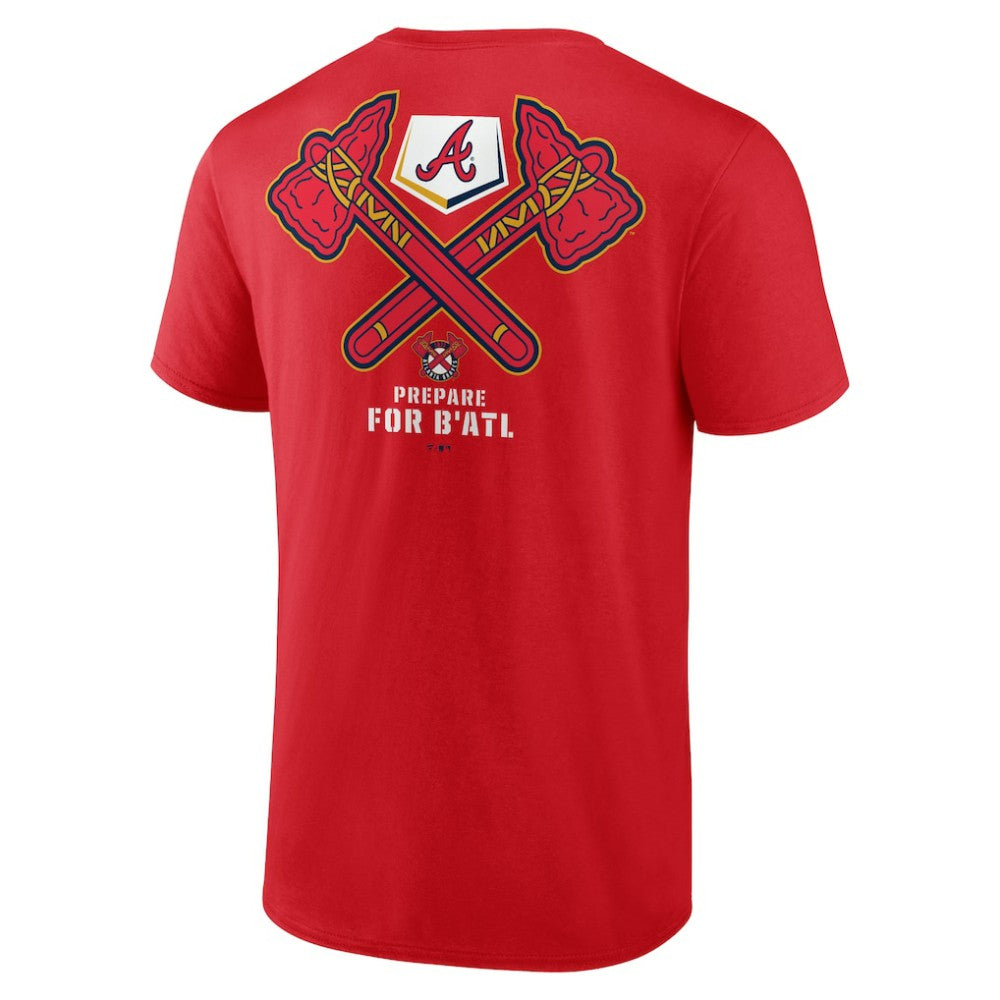 Atlanta Braves BATL T-Shirt - Red T-shirts
