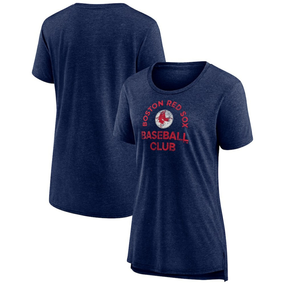 Boston Red Sox Women's Selected First Tri-Blend T-Shirt - Navy T-shirts