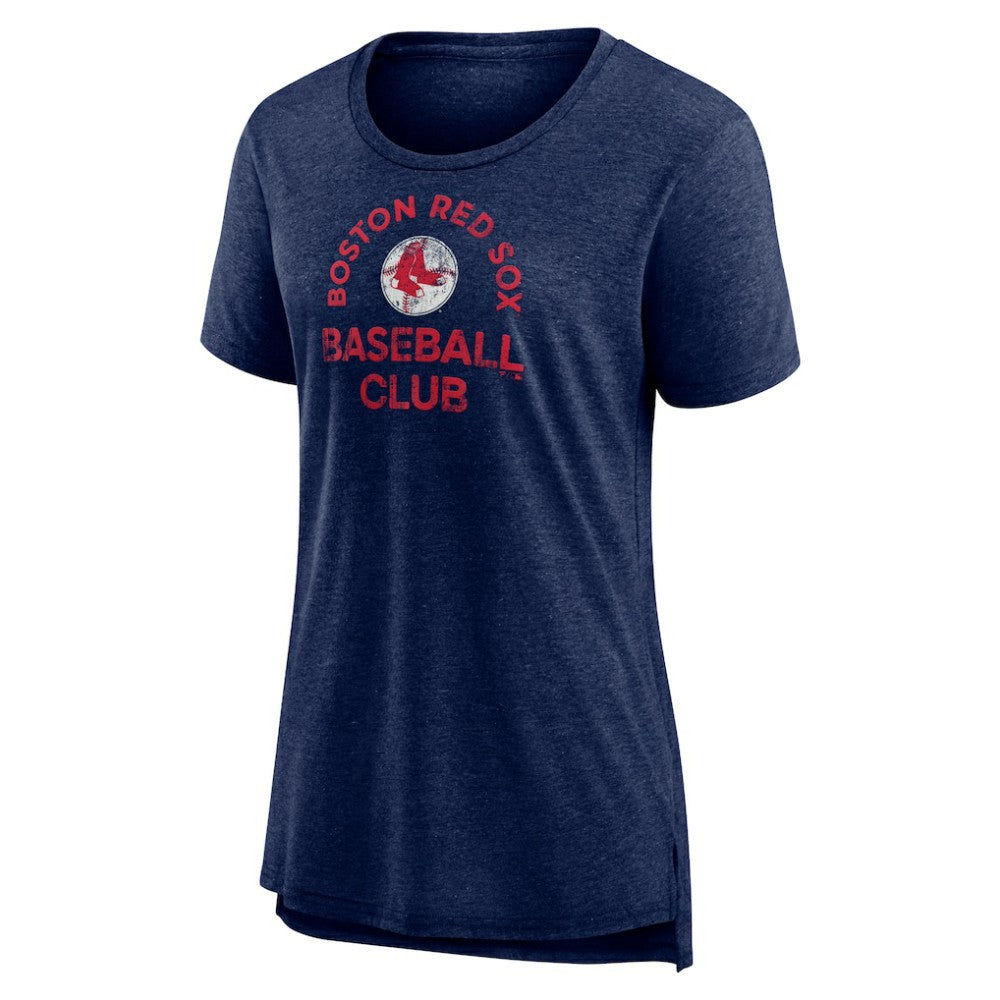 Boston Red Sox Women's Selected First Tri-Blend T-Shirt - Navy T-shirts