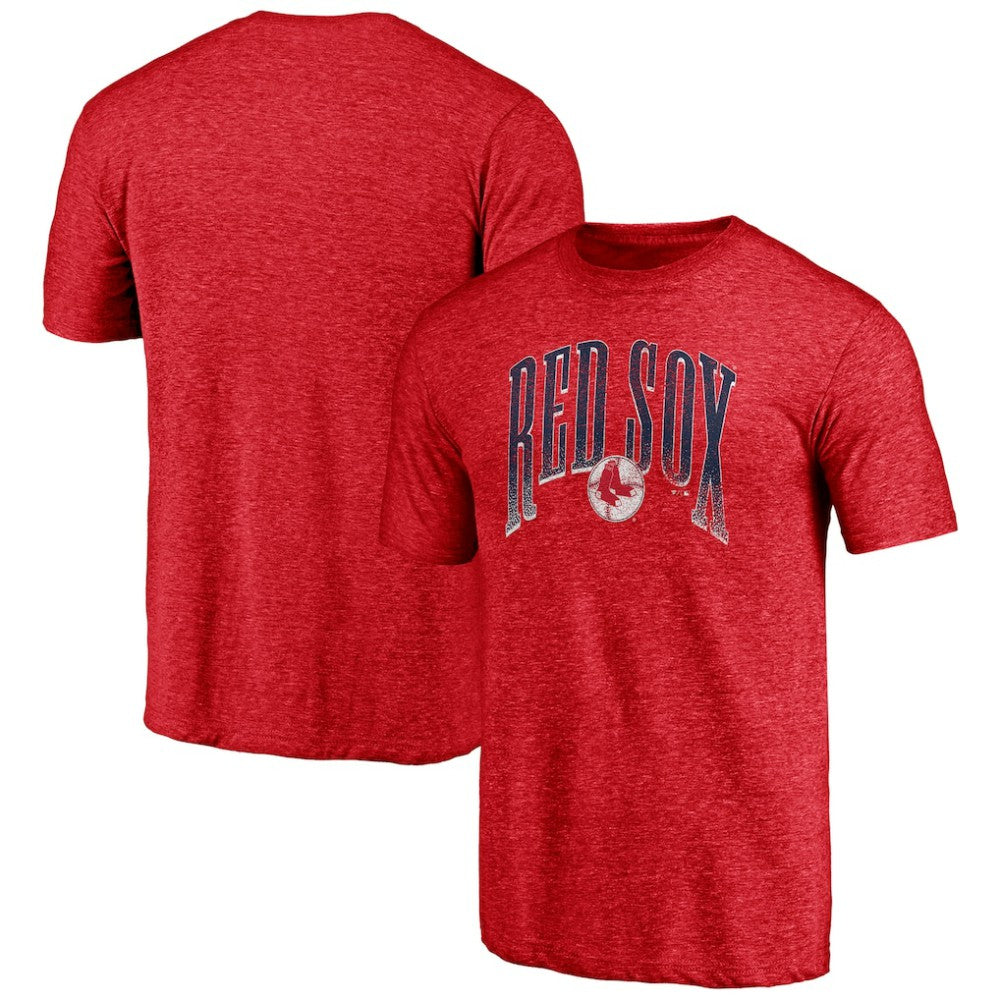 Boston Red Sox Line Corps Tri-Blend T-Shirt - Red T-shirts