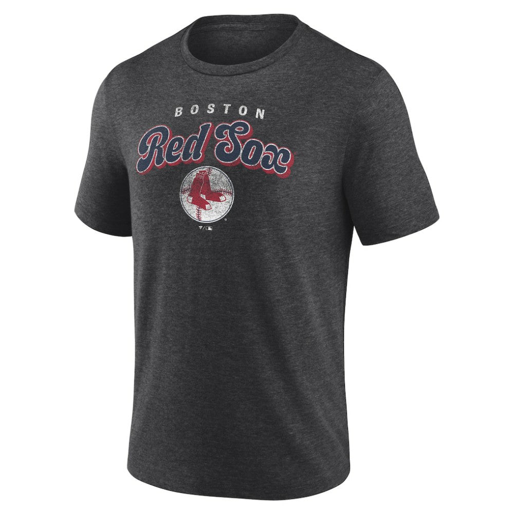 Boston Red Sox Wonderment Tri-Blend T-Shirt - Charcoal T-shirts