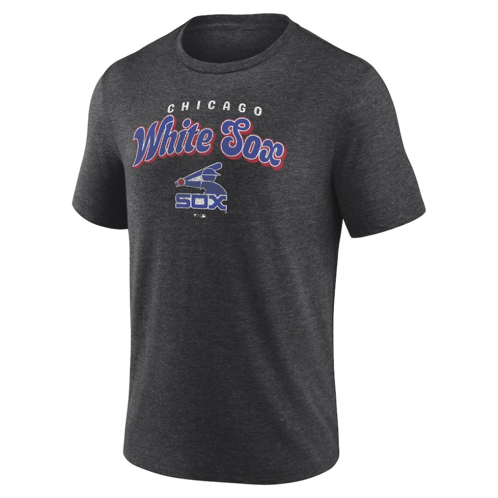 Chicago White Sox Wonderment Tri-Blend T-Shirt - Charcoal T-shirts