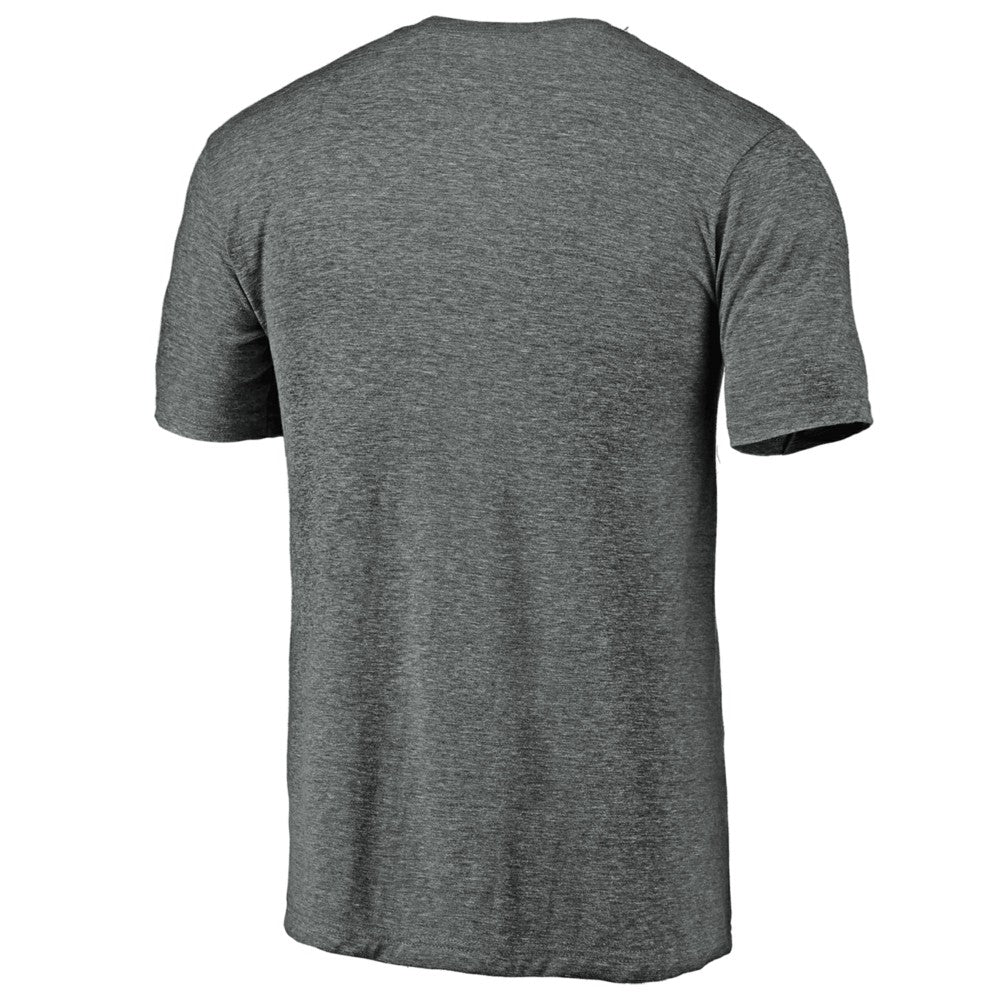 Cincinnati Reds Weathered Official Logo Tri-Blend T-Shirt - Heather Gray T-shirts
