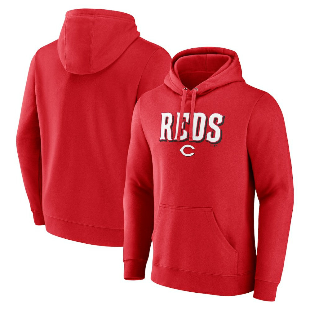 Cincinnati Reds Series Sweep Pullover Hoodie - Red Hoodies