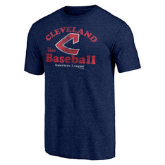 Cleveland Guardians Our Game Tri-Blend T-Shirt - Navy T-shirts