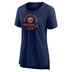 Houston Astros Women's Selected First Tri-Blend T-Shirt - Navy T-shirts