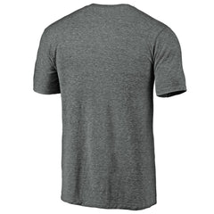 Kansas City Royals Weathered Official Logo Tri-Blend T-Shirt - Heather Gray T-shirts