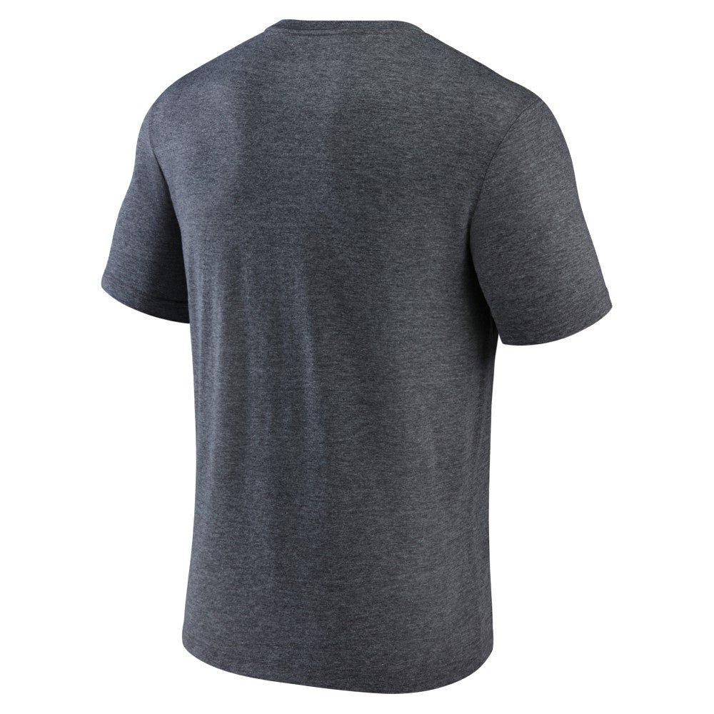 Milwaukee Brewers Brew Crew Fancy Tri-Blend T-Shirt - Charcoal T-shirts