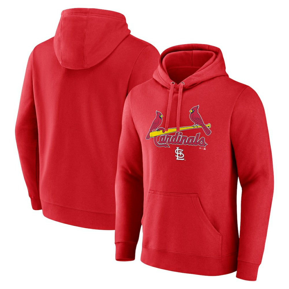St. Louis Cardinals Series Sweep Pullover Hoodie - Red Hoodies