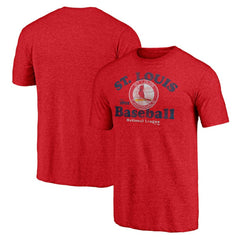 St. Louis Cardinals Our Game Tri-Blend T-Shirt - Red T-shirts
