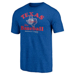 Texas Rangers Our Game Tri-Blend T-Shirt - Royal T-shirts