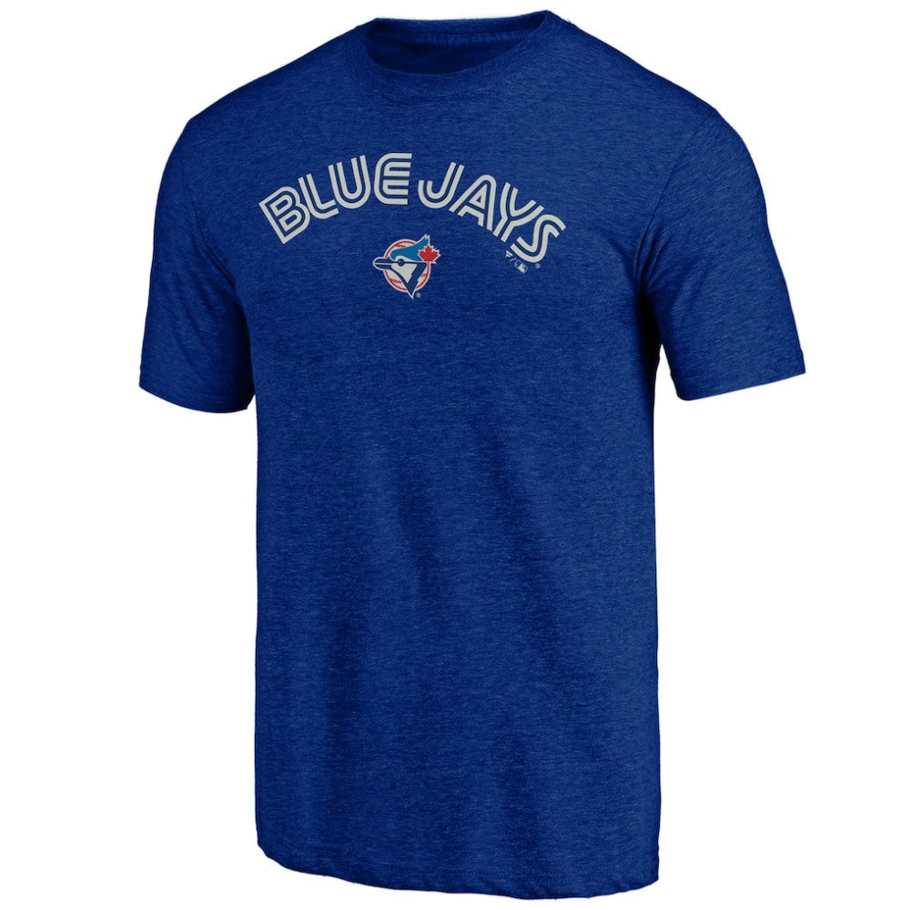 Toronto Blue Jays Cooperstown Series Sweep Tri-Blend T-Shirt - Royal T-shirts