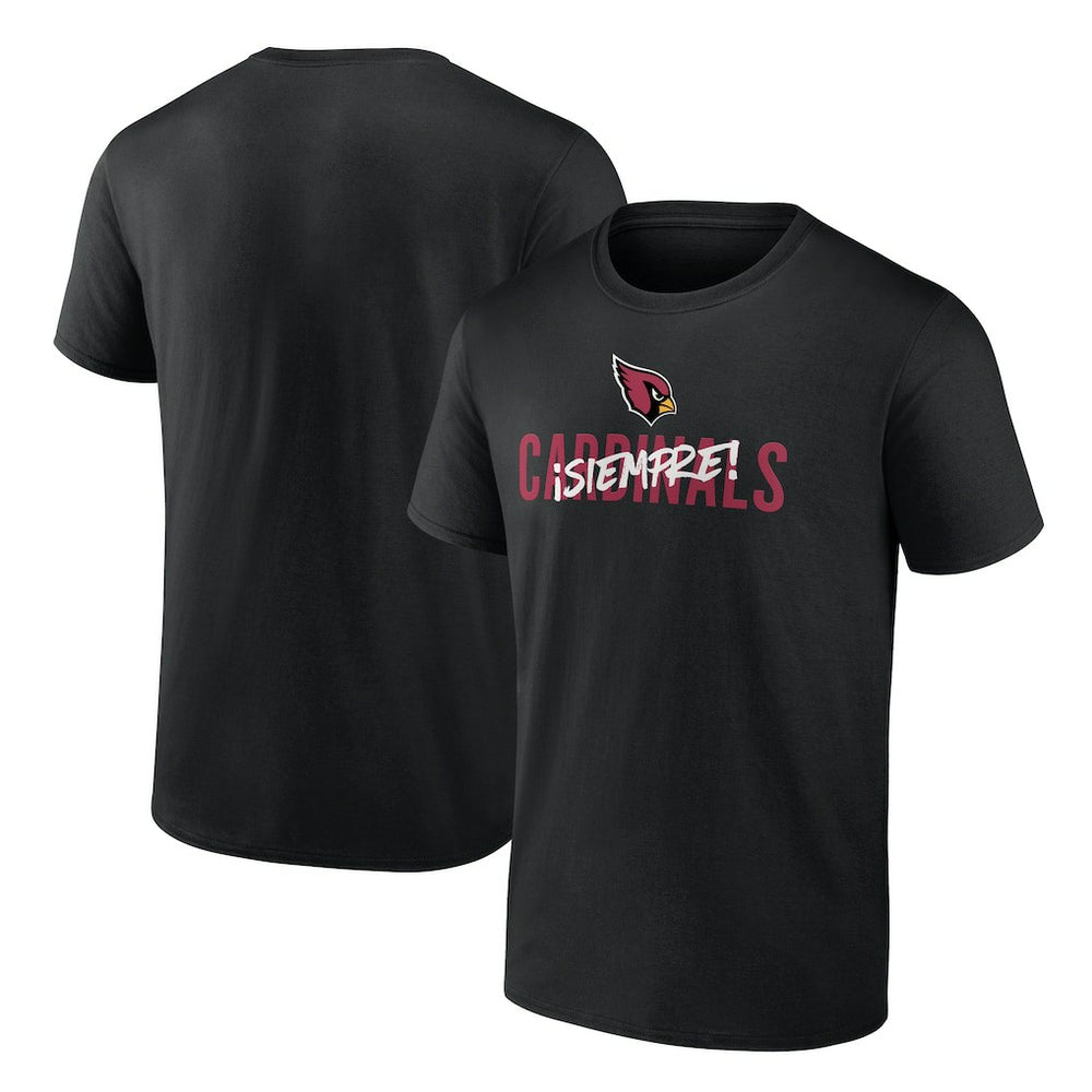 Arizona Cardinals Siempre Cardinals T-Shirt Black