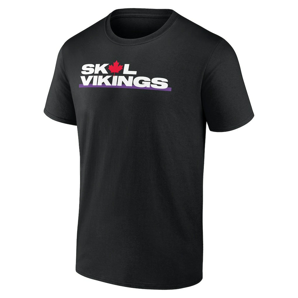 Minnesota Vikings Canada T-Shirt Black