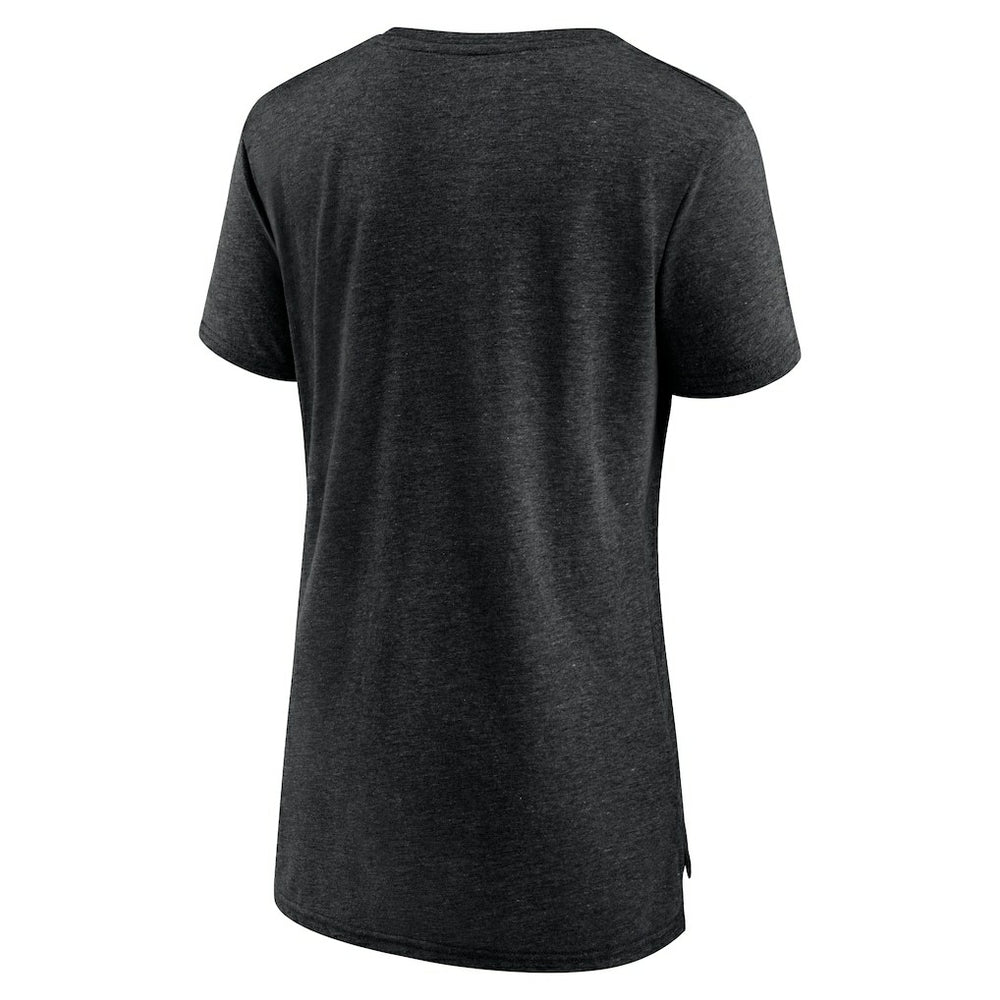 Pittsburgh Steelers Women's Steel City Tri-Blend T-Shirt Charcoal