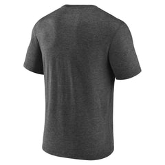 Philadelphia Eagles Old Fashioned Tri-Blend T-Shirt Charcoal